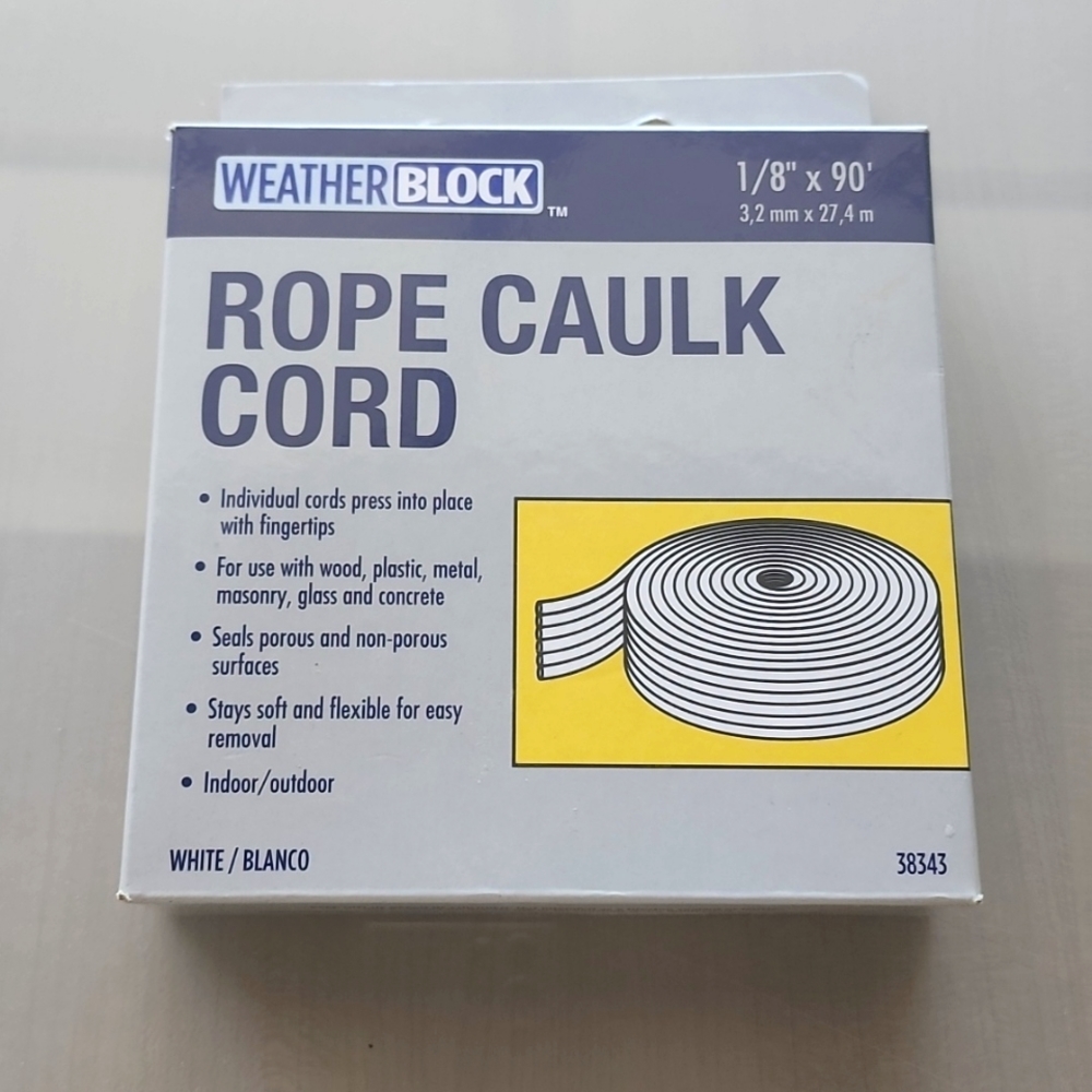 ROPE CAULK CORD